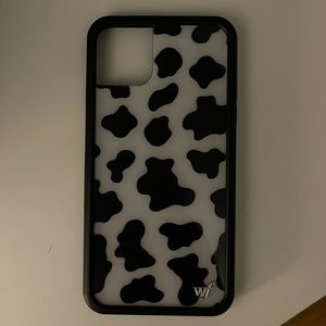 Wildflower Cow Print Case